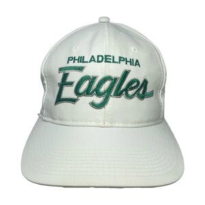 Vintage Philadelphia Eagles Sports Specialties Script Snapback Hat